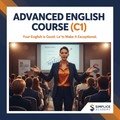 Advanced English Course (C1) - Simplice Academy ad creative